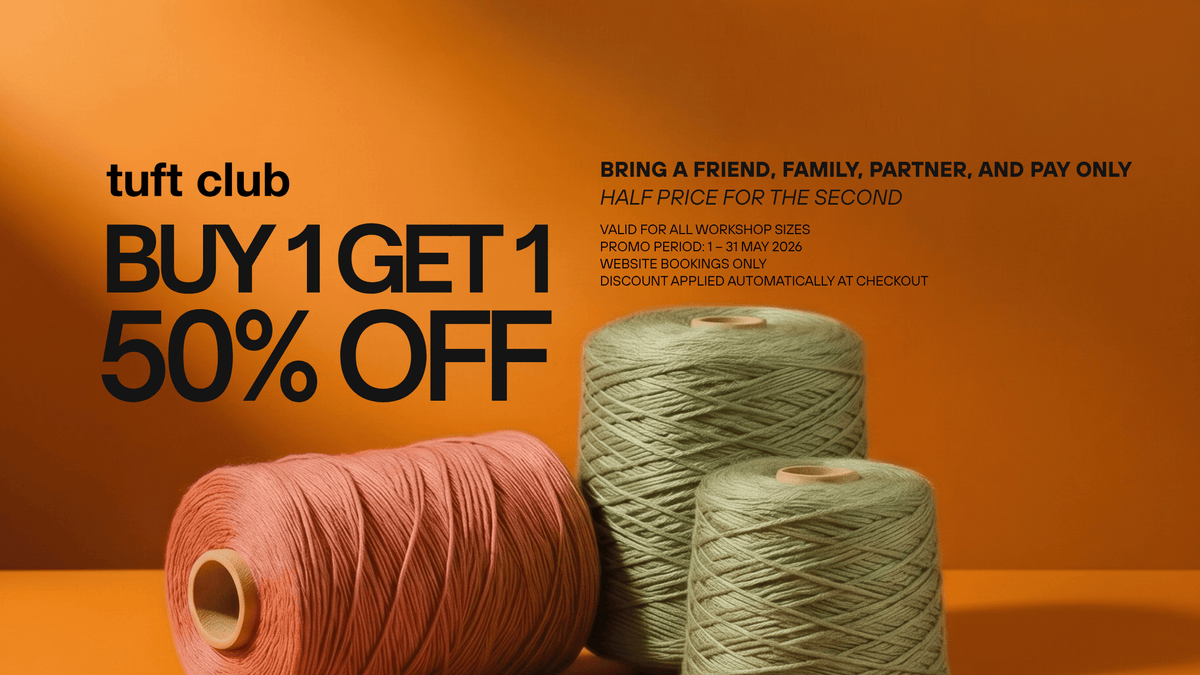 TUFT CLUB | Singapore's Top Tufting Workshop