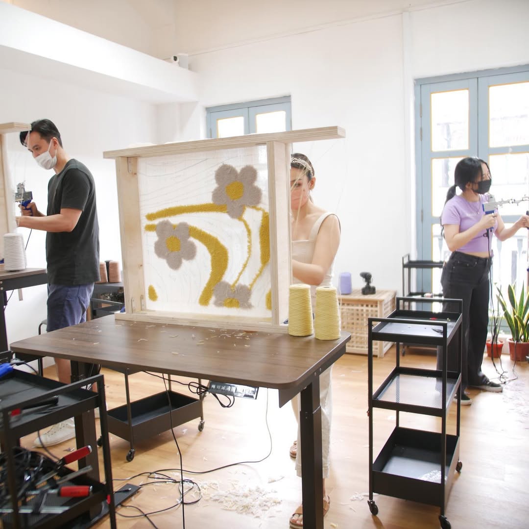 tufting workshop event